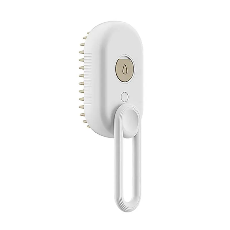 PawsSpa 3-in-1 Electric Pet Grooming Brush: Steamy Brush with Spray, Massaging Comb, and Hair Removal Function IGH