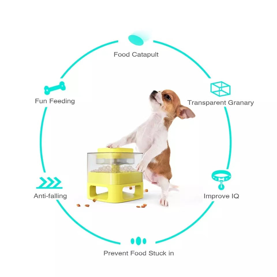 Interactive Pets Leaking Toy Original Funny Pets Food Feeder Dispenser Slow Food Feeding Container Toy for Pets Products PAWSOME PETS