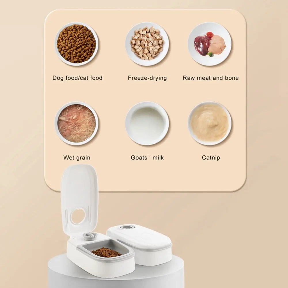 SmartPaws Auto Feeder: Timer, Stainless Bowl IGH
