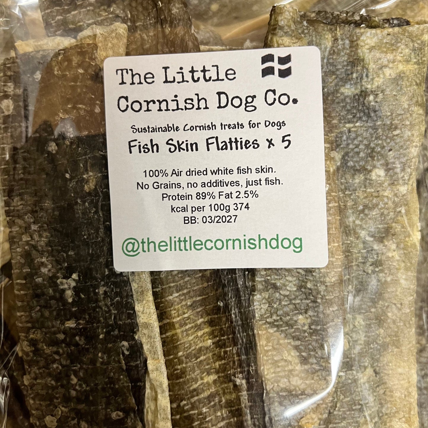 Fish Skin Flatties x 5 BeeRetro Beeswax Food Wraps