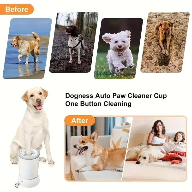Automatic Dog Paw Cleaner