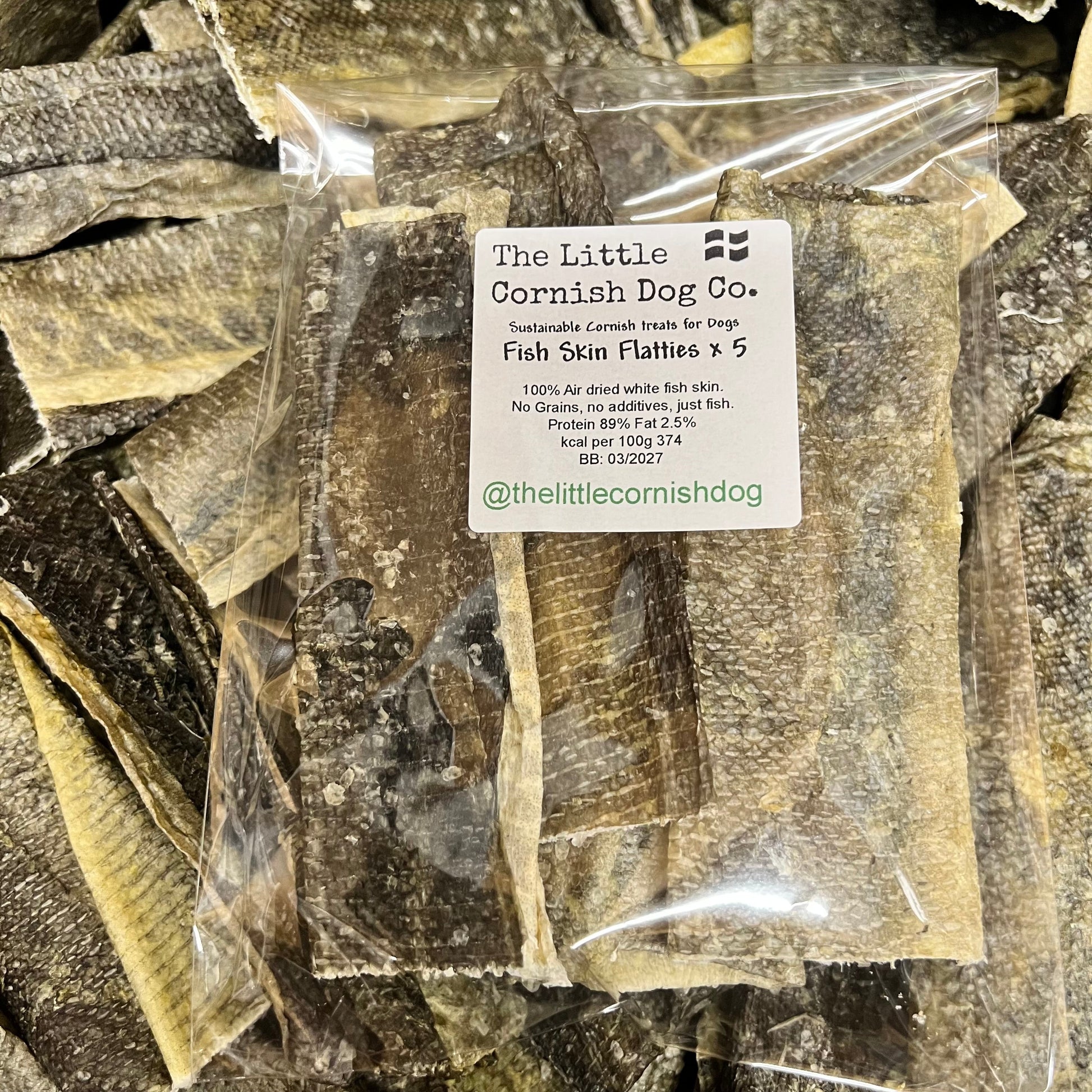 Fish Skin Flatties x 5 BeeRetro Beeswax Food Wraps