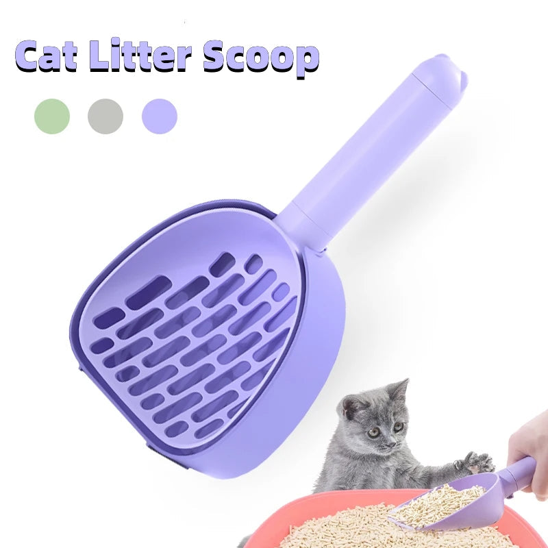 Cat Litter Scoop Plastic Cats Poop Scoop Cashymart