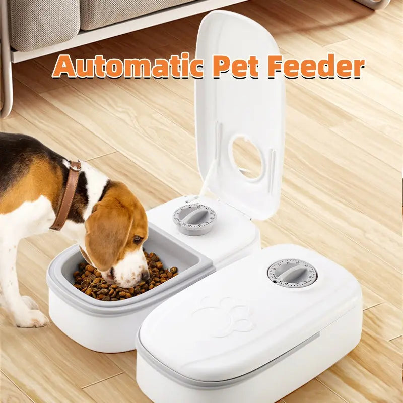 SmartPaws Auto Feeder: Timer, Stainless Bowl IGH