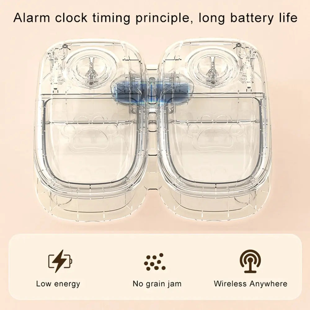 SmartPaws Auto Feeder: Timer, Stainless Bowl IGH