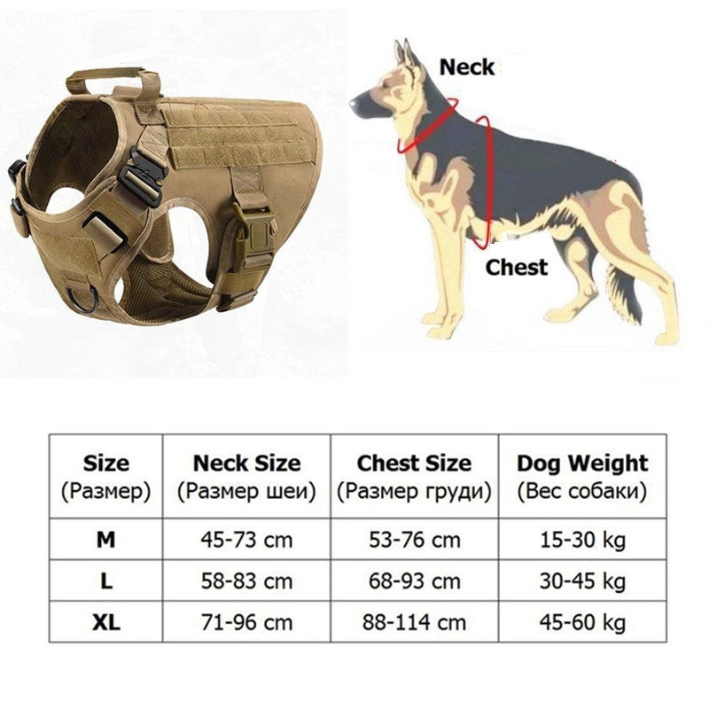 Tactical Dog Harness Ohh My Pet!